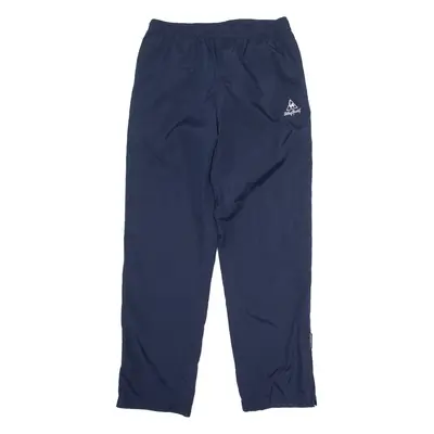 LE COQ SPORTIF Womens Track Pants Blue Straight UK 10 W30 L30