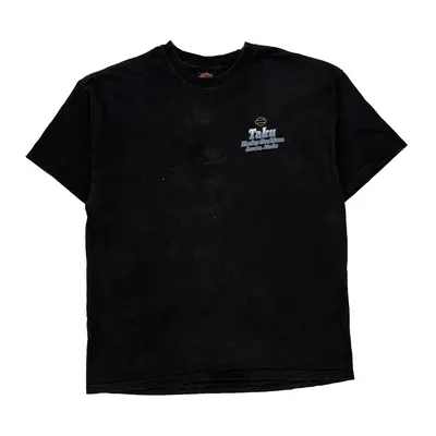 Alaska Harley Davidson Graphic T-Shirt - XL Black Cotton