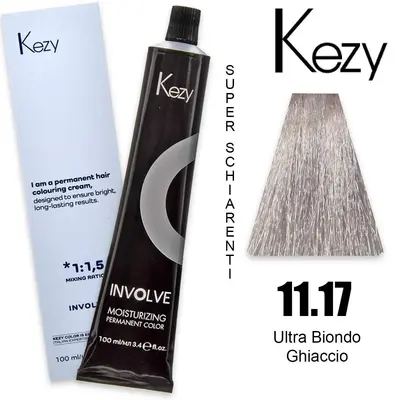 Kezy includes color 100 ml ultra ice blonde 11.17
