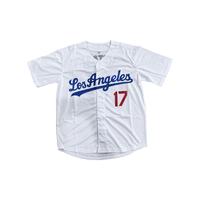 Men's Letter & Figure Patched Button Front Baseball Jersey, Casual Loose Short Sleeve V Neck Baseball Top for Fall & Winter, ...