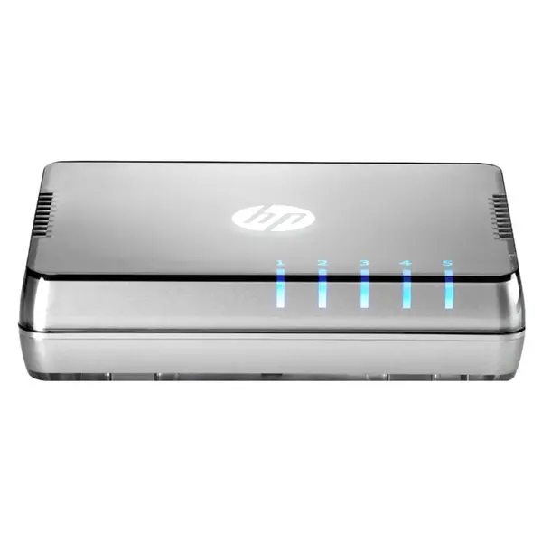 JH407AR HP OfficeConnect 1405 Series 1405-5G-V3 5 x 10/100/1000Base-T RJ-45 Ports Layer 2 Unmanaged Gigabit Ethernet Network ...