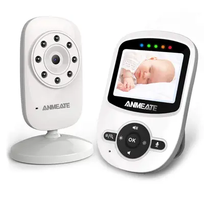 Video Baby Monitor with Digital Camera | Color: White