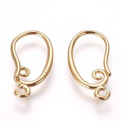 Brass Earring Hooks