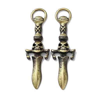Tibetan Style Brass Pendants