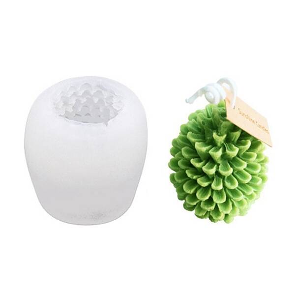 3D Pine Cone DIY Candle Silicone Molds