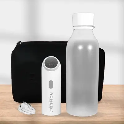 Rinse Bidet - Portable Hygiene Device with 2 Spray Patterns & 2 Power Modes