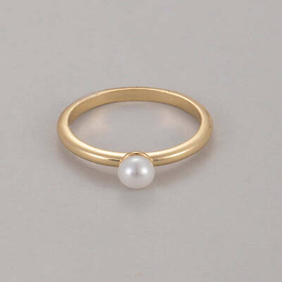 Brass Plain Band Rings for Women