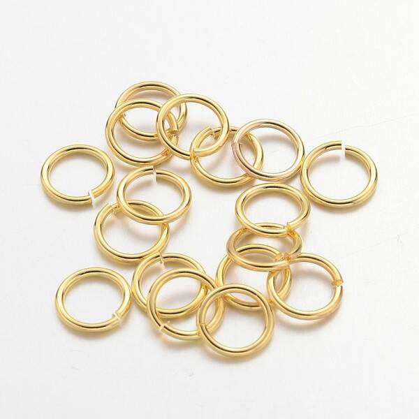 Golden Color Brass Jump Rings