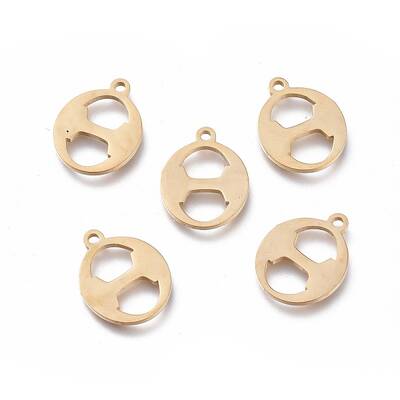 304 Stainless Steel Charms