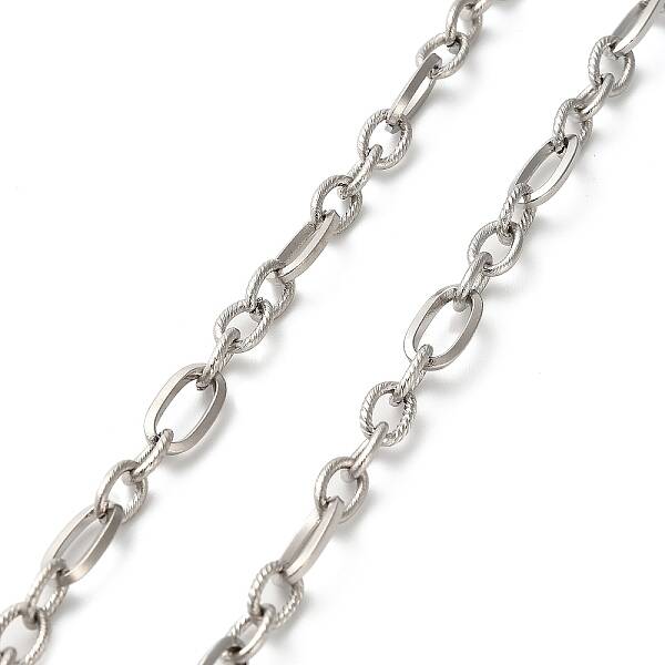 304 Stainless Steel Ring & Oval Link Chains