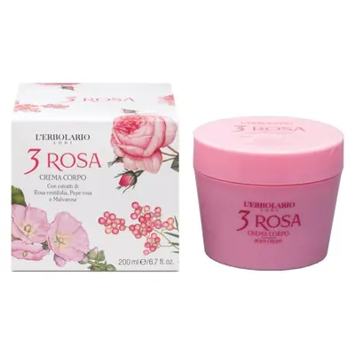 L'Erbolario 3 Rosa Body Cream 200 ml