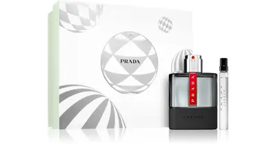 Prada Luna Rossa Carbon gift set EDT 100 ml miniature EDT 10 ml