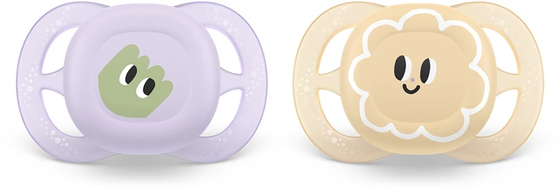 Philips Avent Ultrastart 0-2 months baby girl pacifier 2 pieces