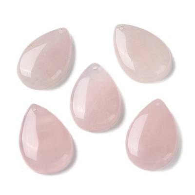Natural Rose Quartz Pendants