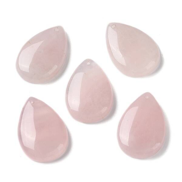 Natural Rose Quartz Pendants