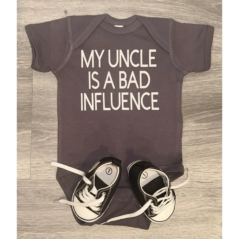 My Uncle Is A Bad Influence Bodysuit