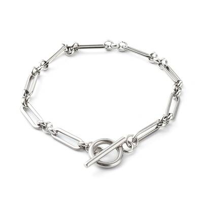 Tarnish Resistant 304 Stainless Steel Figaro Chain Bracelets