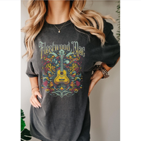 New Comfort Color Fleetwood Mac, Vintage Band Tee, Music Shirt, Rock and Roll Tee, Retro Graphic Tee, Concert Shirts
