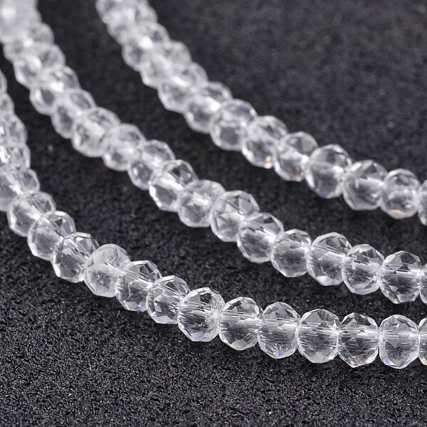 Electroplate Glass Beads Strands