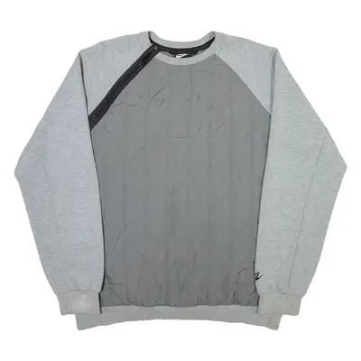 NIKE Mens Sweatshirt Grey Crew Neck M