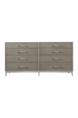 Gray Shagreen Eight Drawer Dresser | Andrew Martin Alice