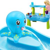 Water Table Pump, Octopus Battery Powered Water Pump for Water Table 3 Hours Non-Stop Fun Summer Outdoor Water Toys Outside W...