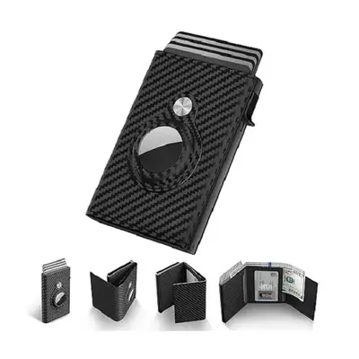 Wallet for Mens Smart PU Leather Card Holder Smrat,Slim,Minimalist Wallet,9-14 Card Capacity | ID Window | Cash Slot