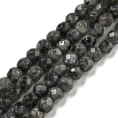 Natural Larvikite Beads Strands