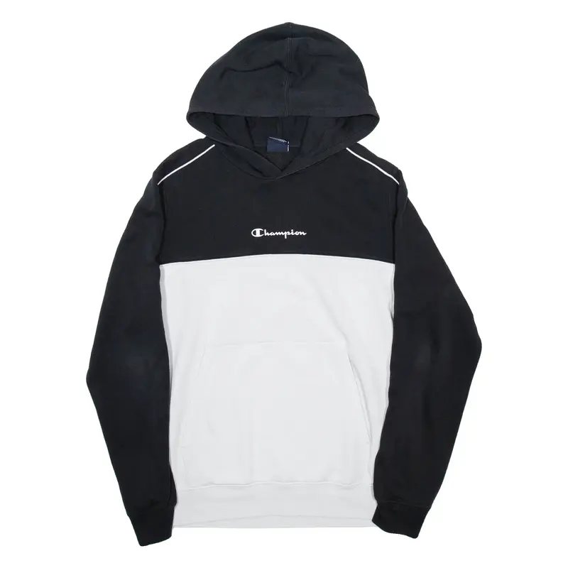 CHAMPION Boys White Hoodie 2XL