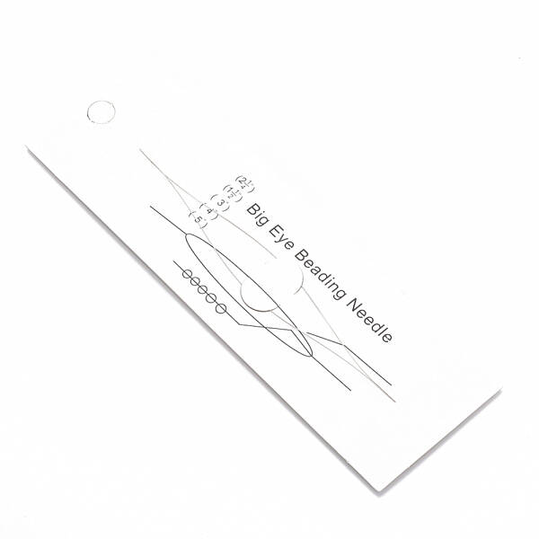 Iron Big Eye Beading Needles