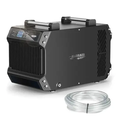 AlorAir 180 Pint Crawlspace Dehumidifiers with Pump and Drain Hose | Galaxy 85P | Size for 2,300 Sq.Ft