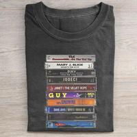Vintage 90s R&B Cassette Tape T-shirt, Music Shirt - Jodeci, Boyz II Men, TLC, Ginuwine, Guy, SWV and More - Nostalgic Music ...