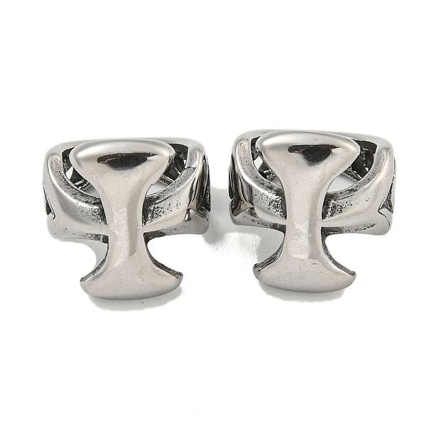 316 Surgical Stainless Steel Large Hole Beads