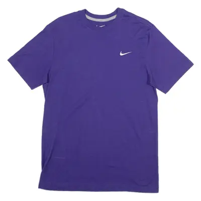 NIKE Standard Fit Mens T-Shirt Purple M
