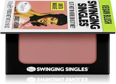theBalm Swinging Singles Blush compact color Anita Mauve 5.5 g
