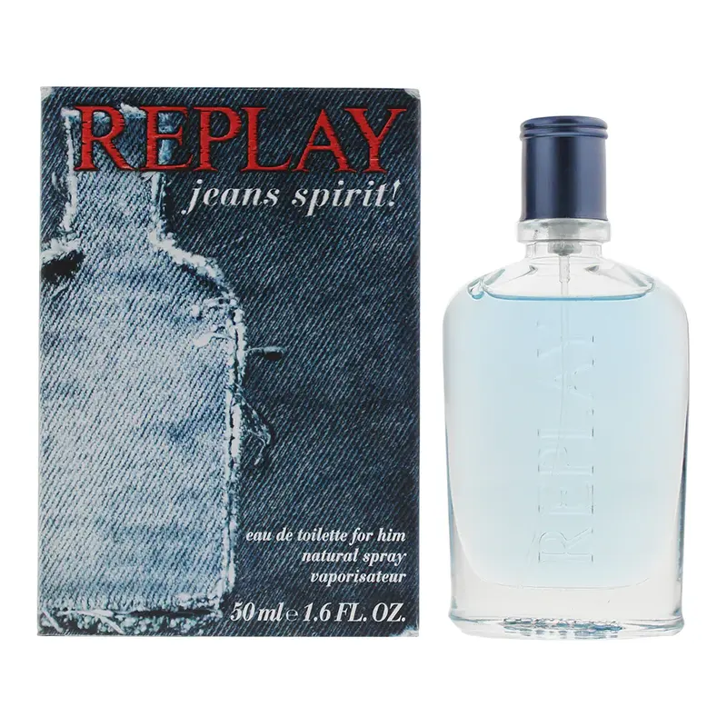 Replay Jeans Spirit! Eau de Toilette per uomo 50 ml
