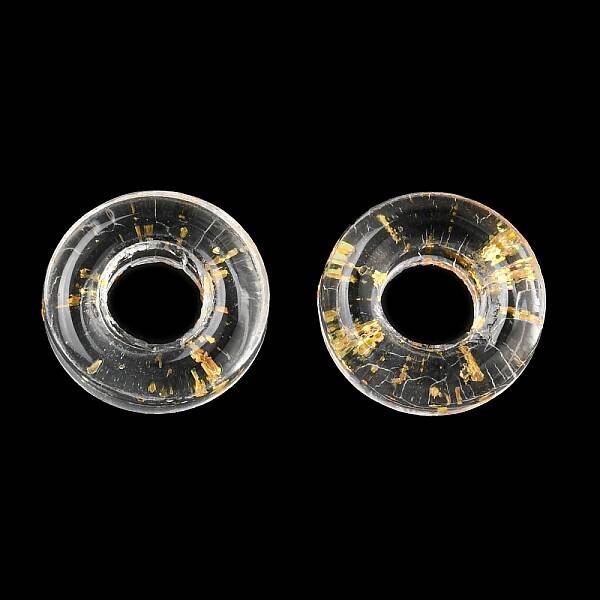 Transparent Glass European Beads