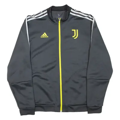 ADIDAS Juventus Mens Track Jacket Grey XL