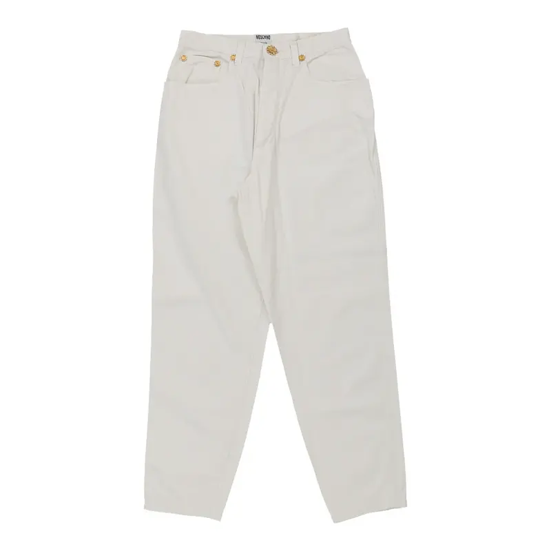 Moschino Jeans - 25W 27L White Cotton