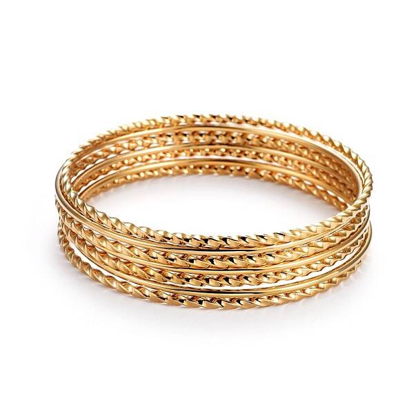 Fashion 304 Stainless Steel Buddhist Bangle Sets