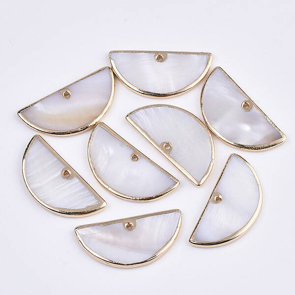 Natural Freshwater Shell Pendants