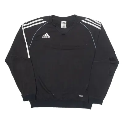 ADIDAS Mens Sweatshirt Black XL