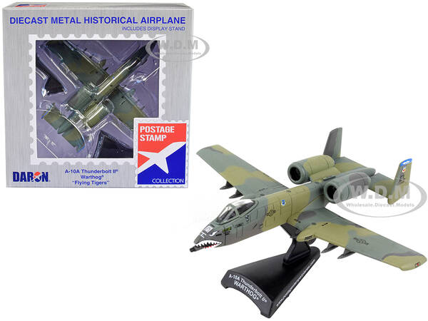 Fairchild Republic A-10A Thunderbolt II (Warthog) Aircraft Flying Tigers - First American Volunteer Group of the Republic of ...