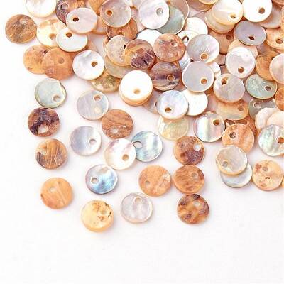 Natural Akoya Shell Charms