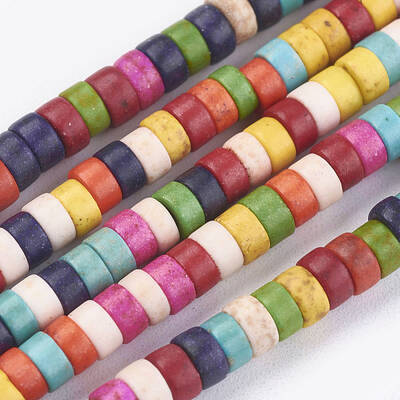 Synthetic Turquoise Beads Strands