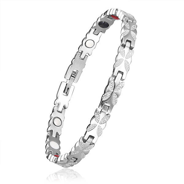 Stainless Steel Panther Chain Watch Band Bracelets