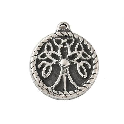 304 Stainless Steel Tibetan Style Pendants