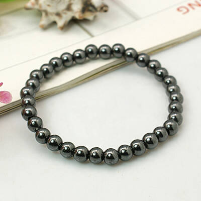 Fashion Non-Magnetic Synthetic Hematite Bracelets