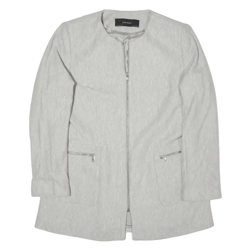 ZARA Jacket Grey Womens 2XL