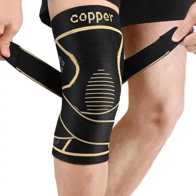 Breathable Knee Pads for Women & Men, Comfortable Compression Sleeve Knee Pads, Workout Sports Straps for Meniscus & Arthriti...